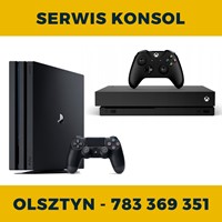 Serwis, naprawa i czyszczenie z kurzu konsol PS4 i XBOX ONE w Olsztynie